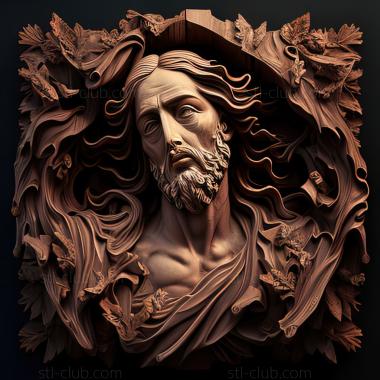 3D model st jesus (STL)